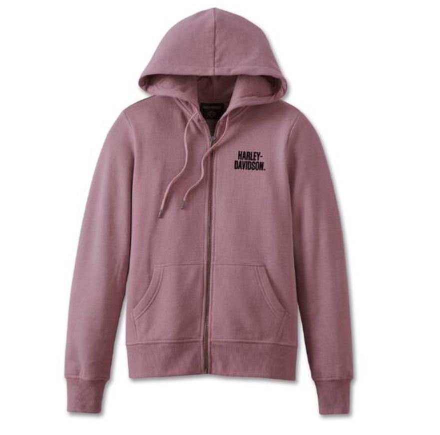 Pink harley davidson hoodie best sale